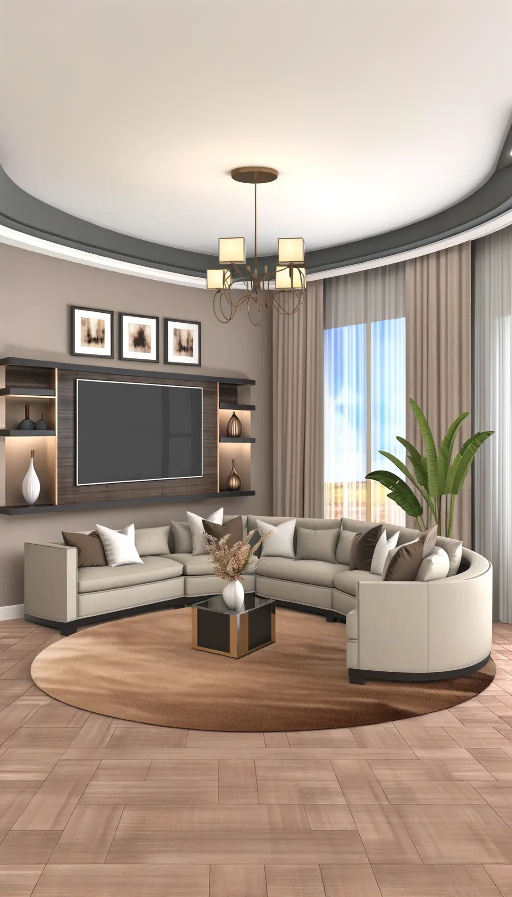 Stunning Transitional Living Room Makeover to Enhance Style and Function