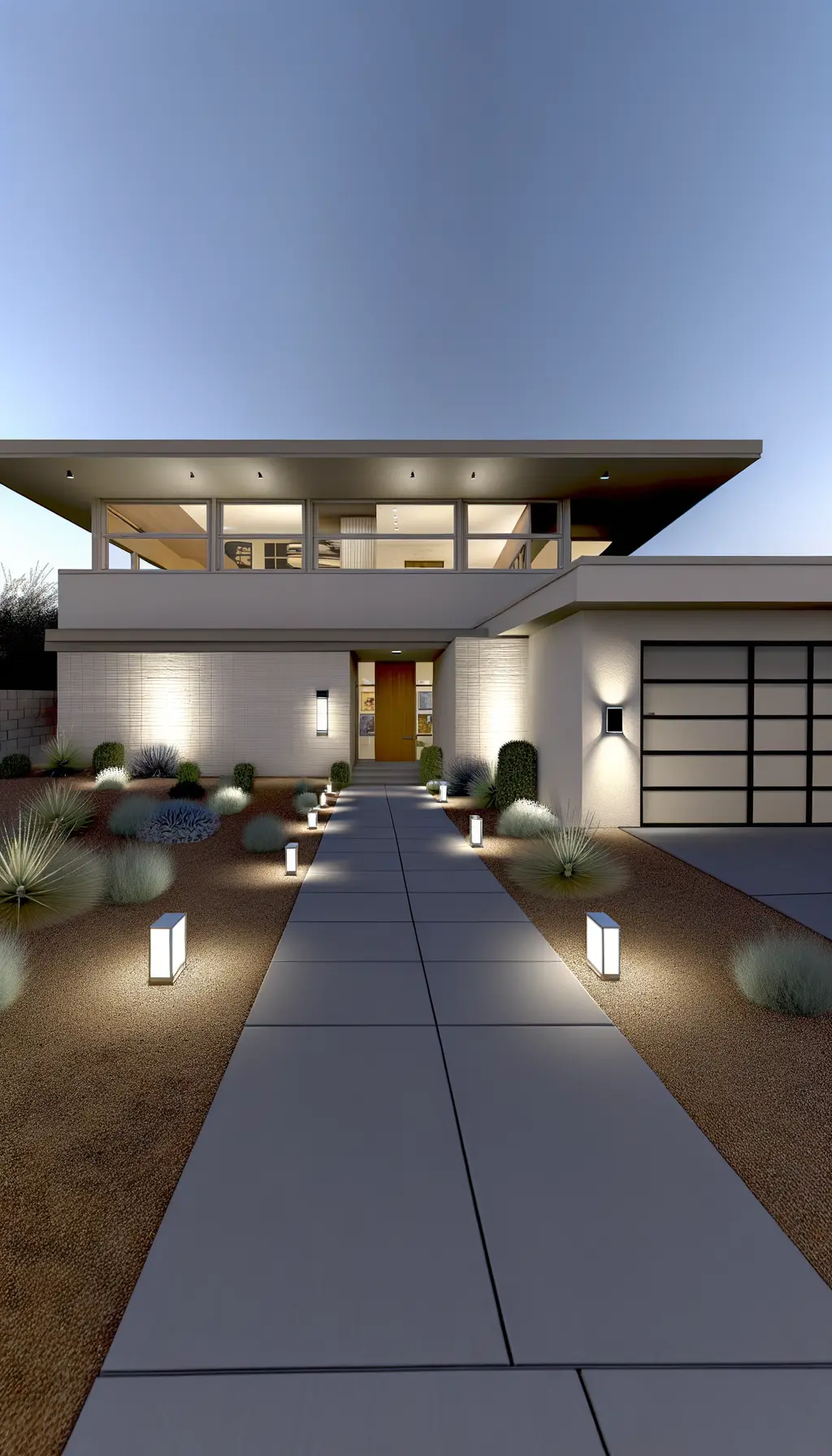 Mid-Century Home Exterior Modern Makeover