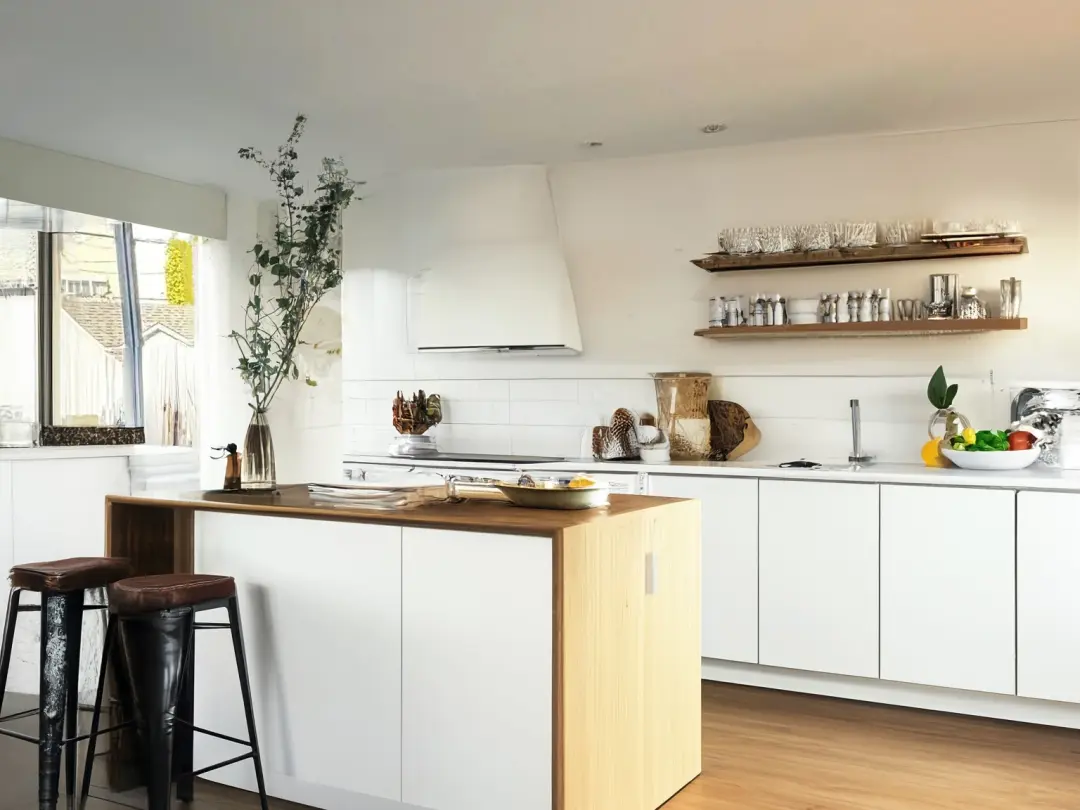 Modern Scandinavian Kitchen Renovation under $25,000