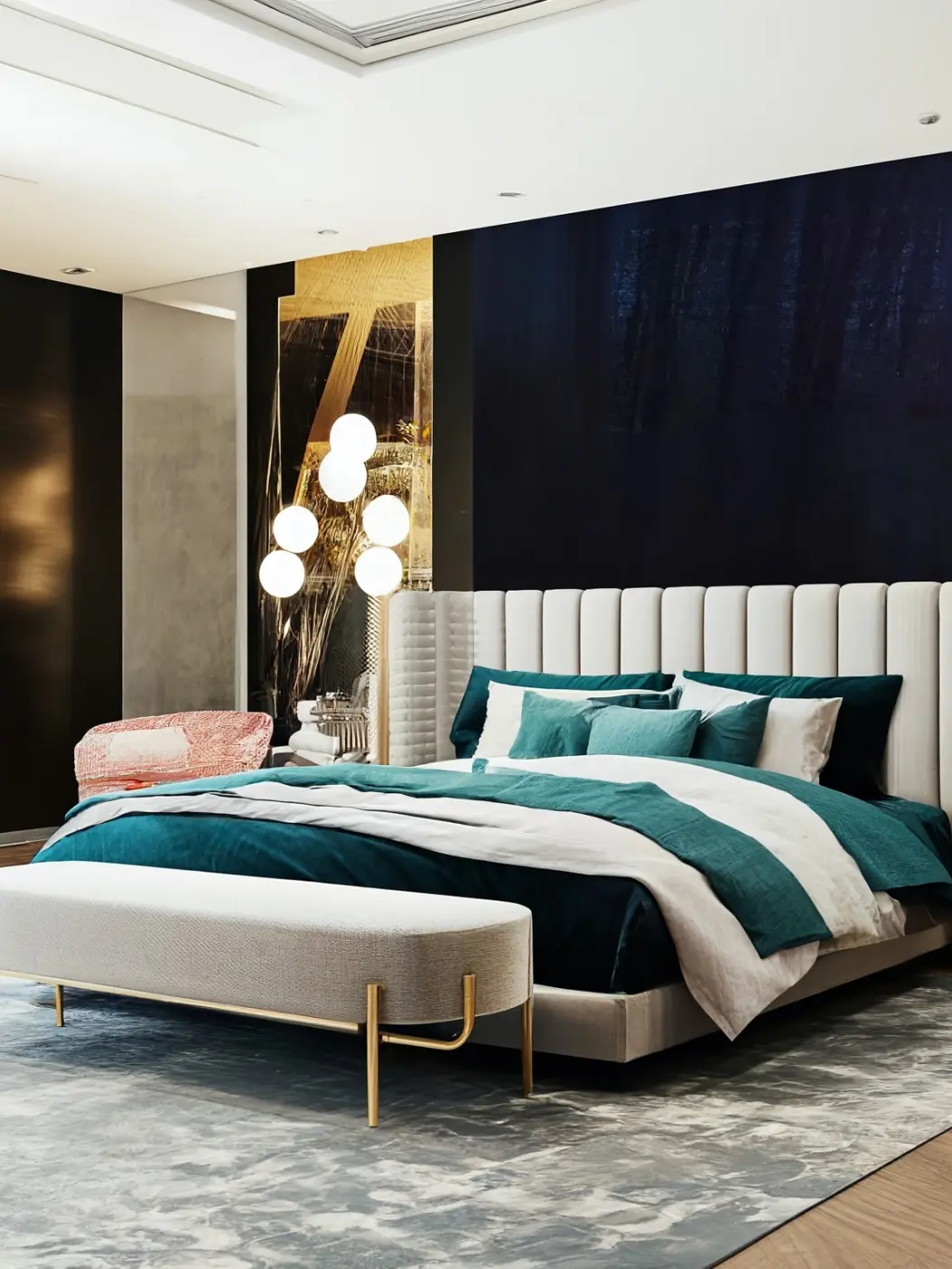 Art Deco Bedroom Retreat – A Luxurious Transformation