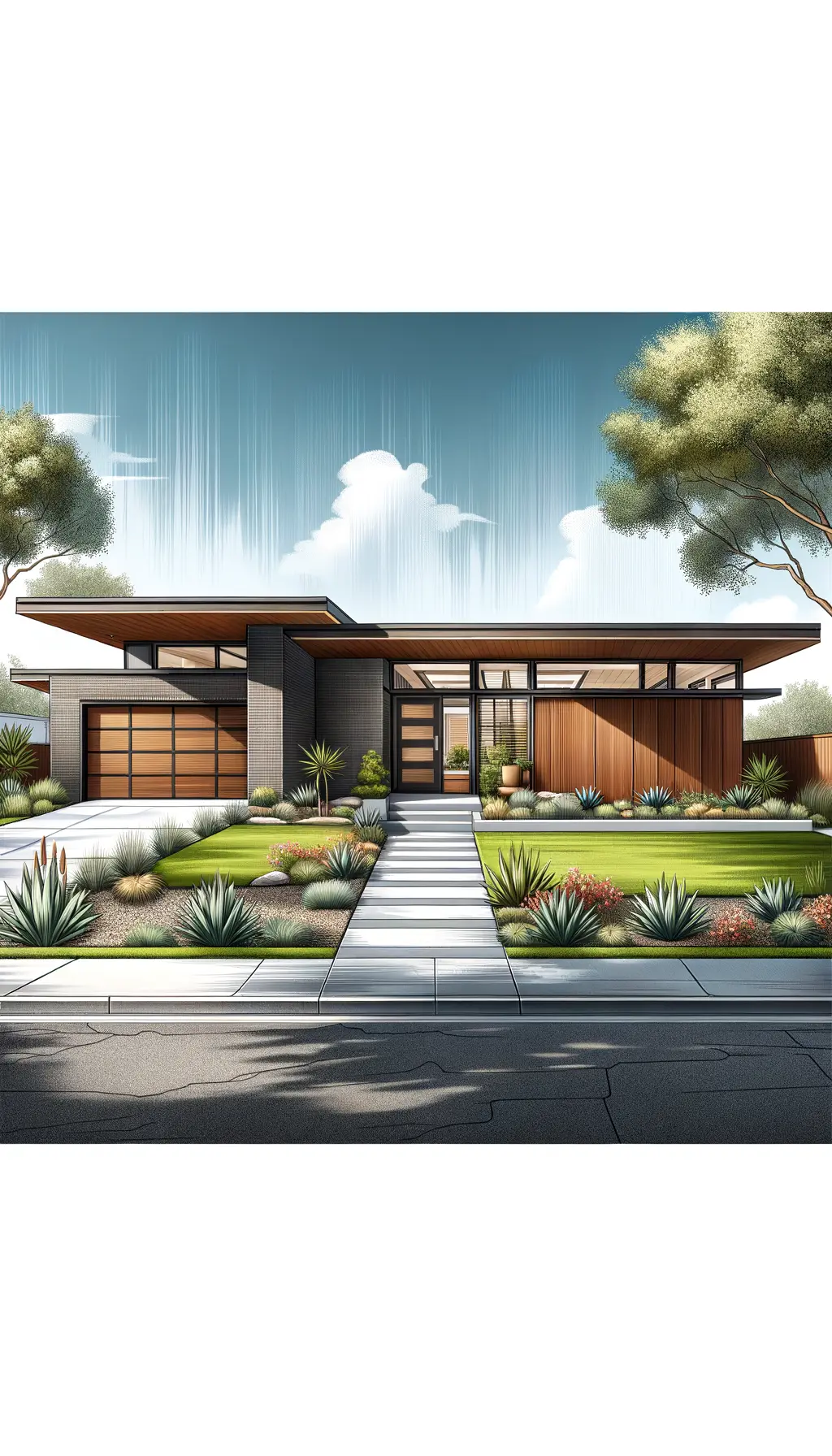 Transform Your Home with a Modern Mid-Century Exterior Remodel