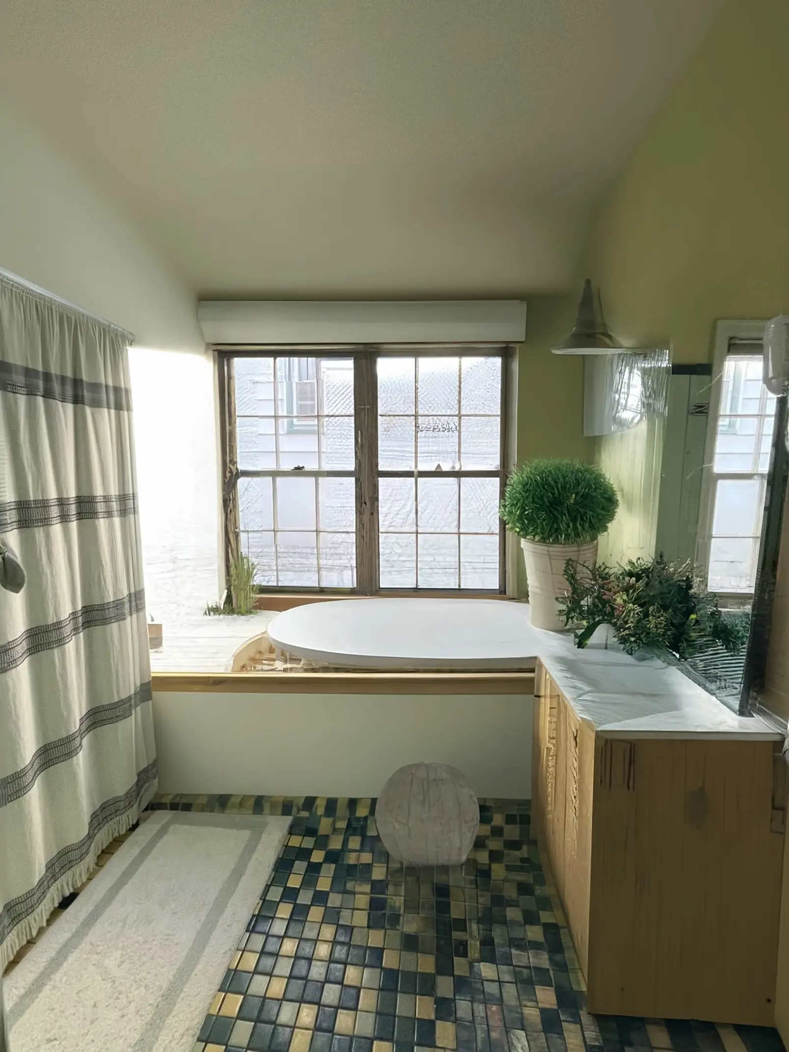 Tranquil Wabi-Sabi Bathroom Redesign under $10,000