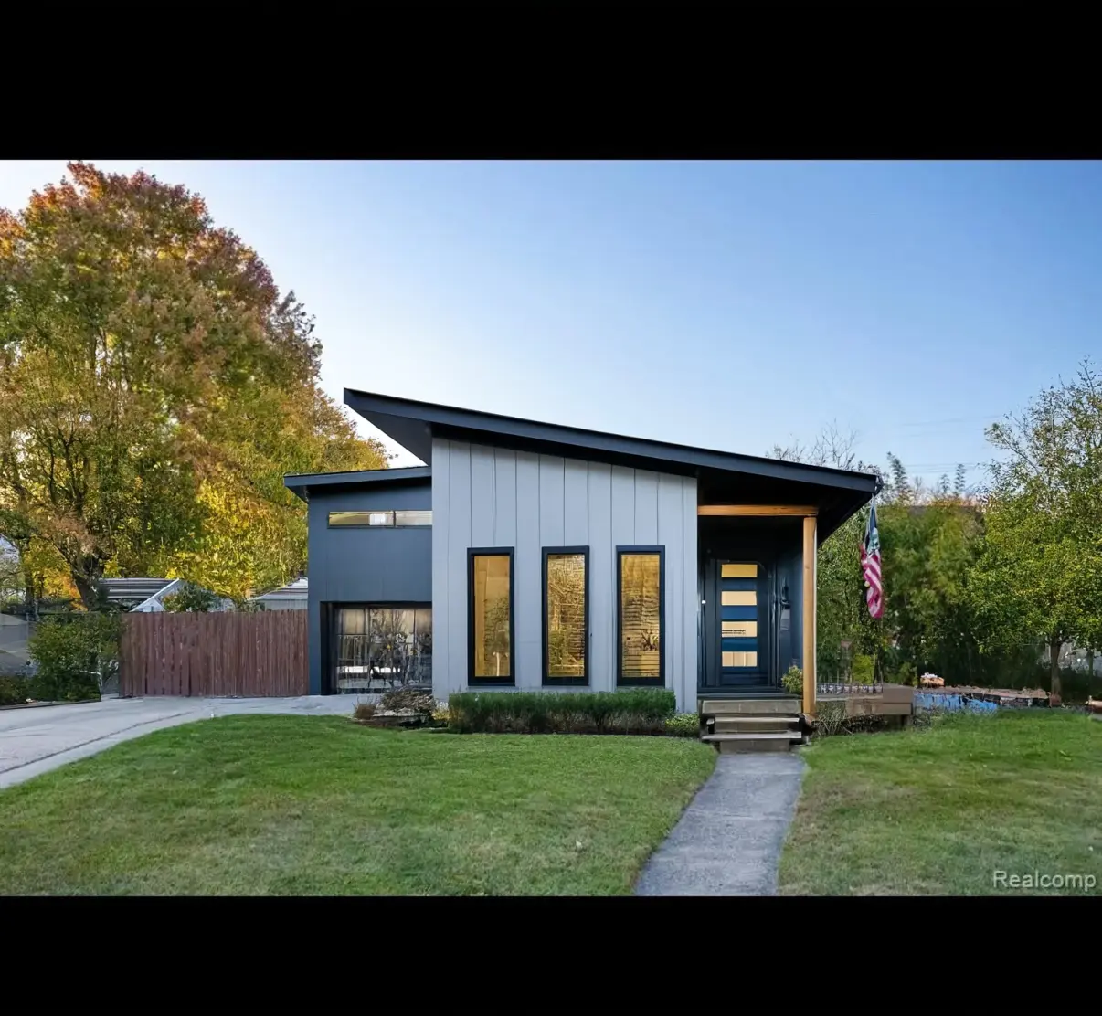 Affordable Modern Exterior Remodel for Small Home