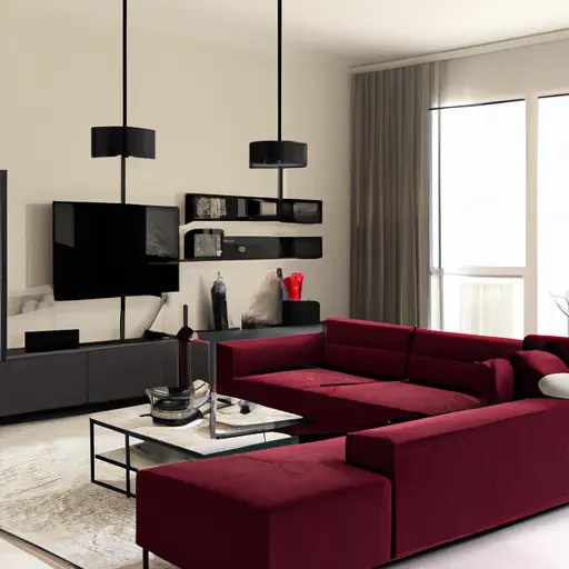 Revamp Your Living Room with Modern Design and Optimal Space Use