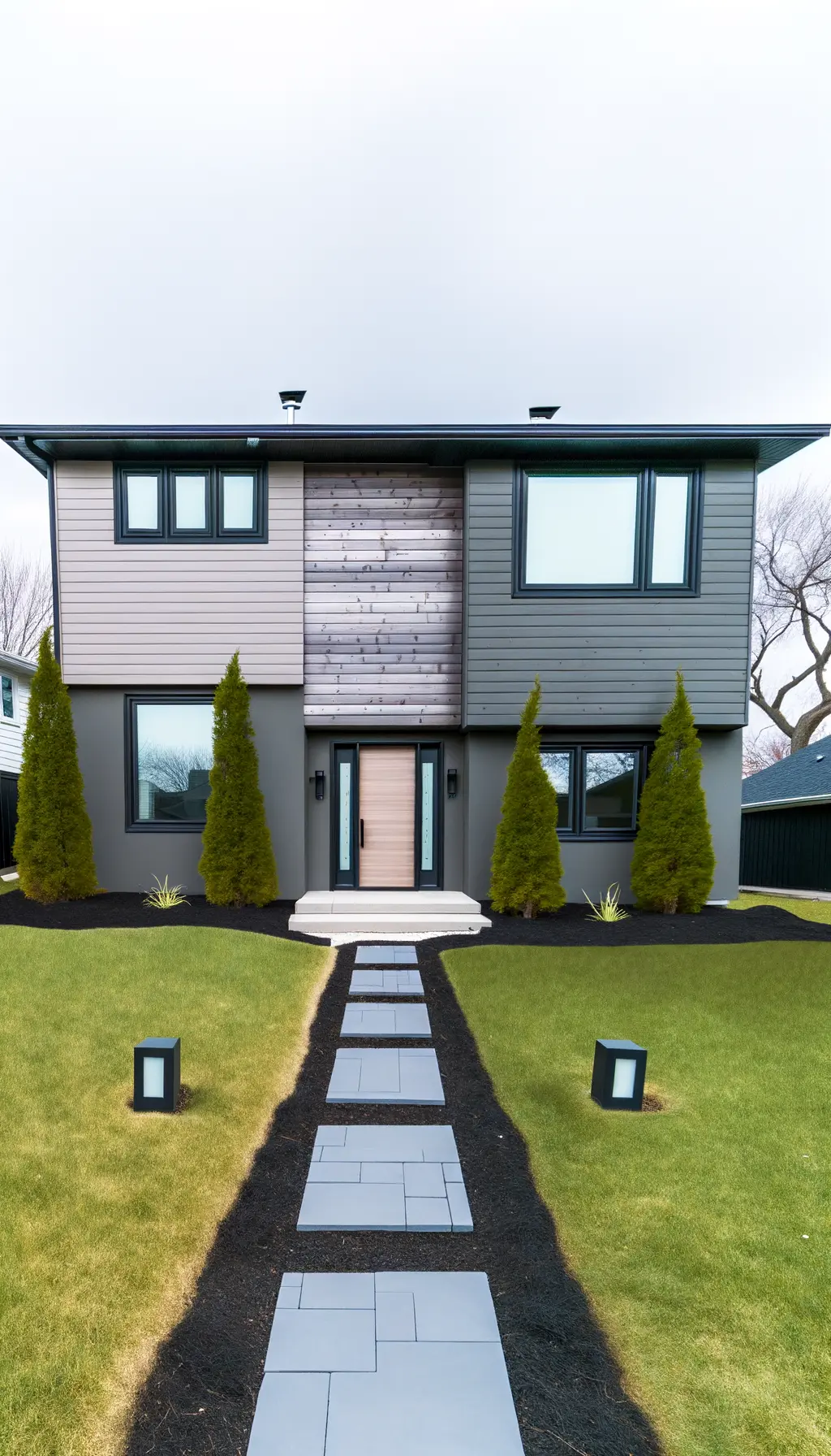 Modern Exterior Remodel for Enhanced Curb Appeal