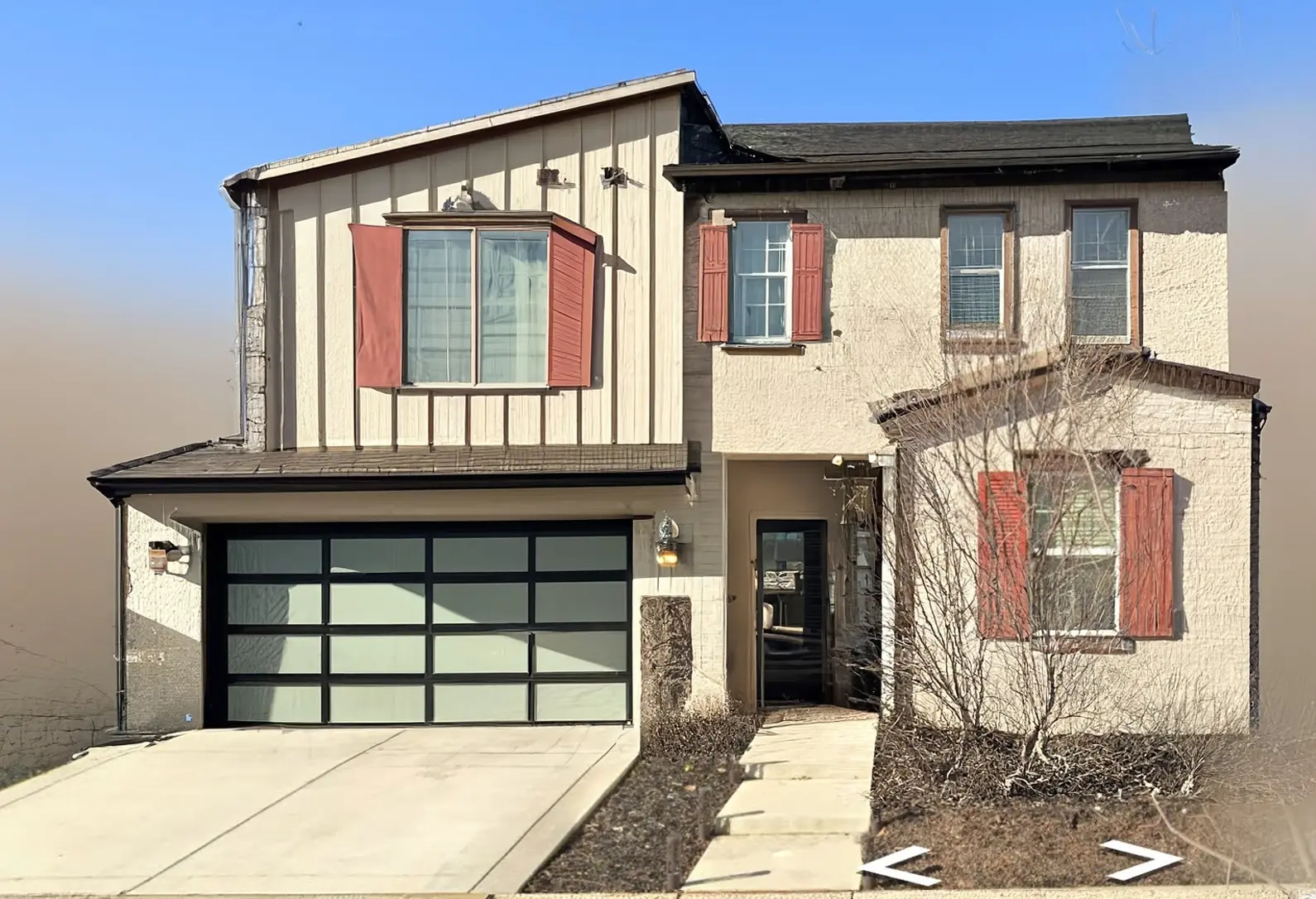 Modern Industrial Style Home Exterior Remodel