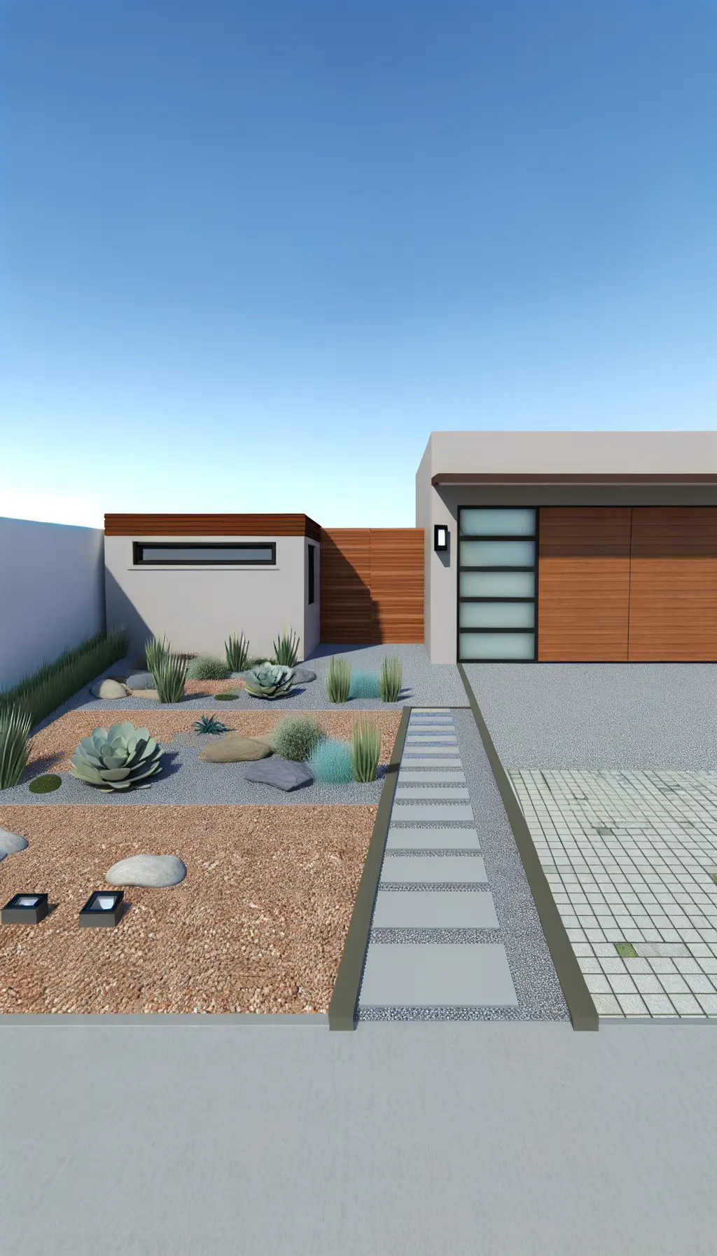 Modern Exterior Renovation with Eco-Friendly Landscaping