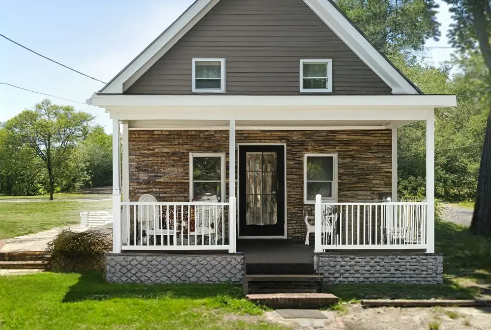 Traditional Exterior Remodel with Porch for Budget-Friendly Upgrade