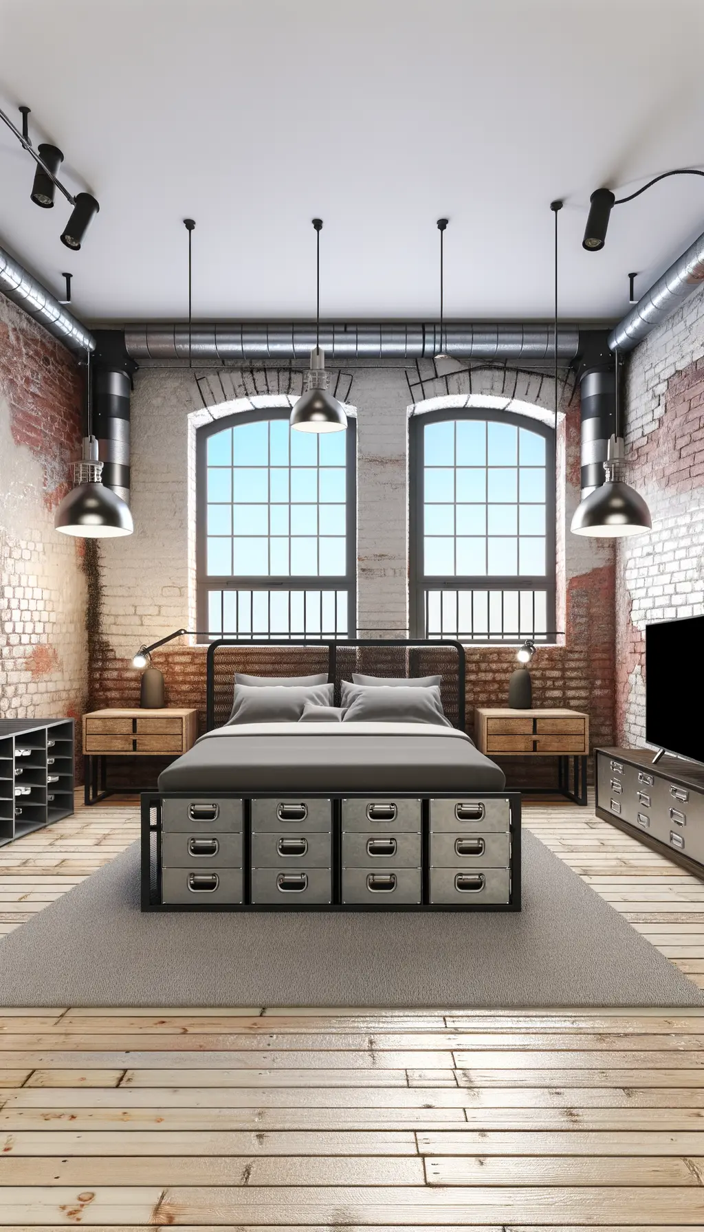 Transform Your Bedroom with an Industrial Design Makeover