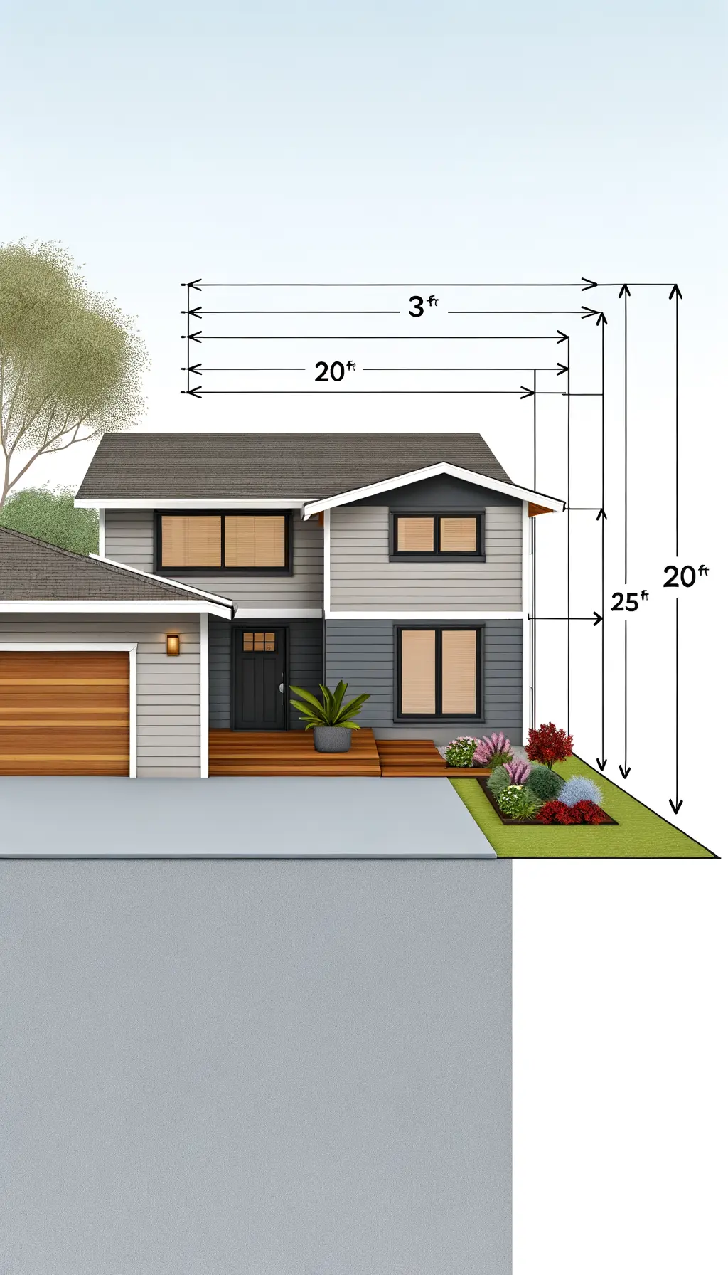 Modern Home Exterior Remodel for Enhanced Curb Appeal