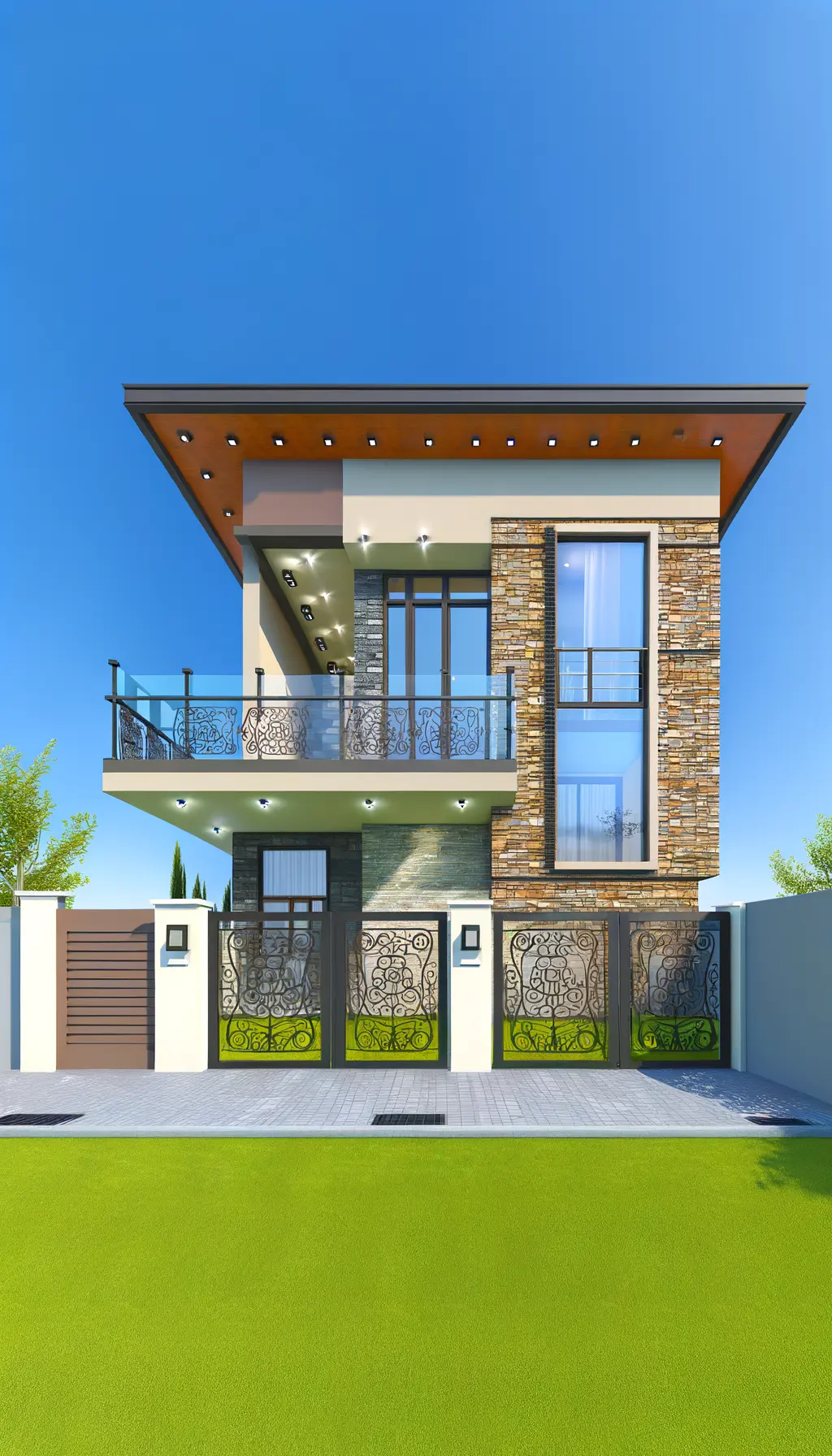 Innovative Home Facade Transformation: A Modern Exterior Redesign