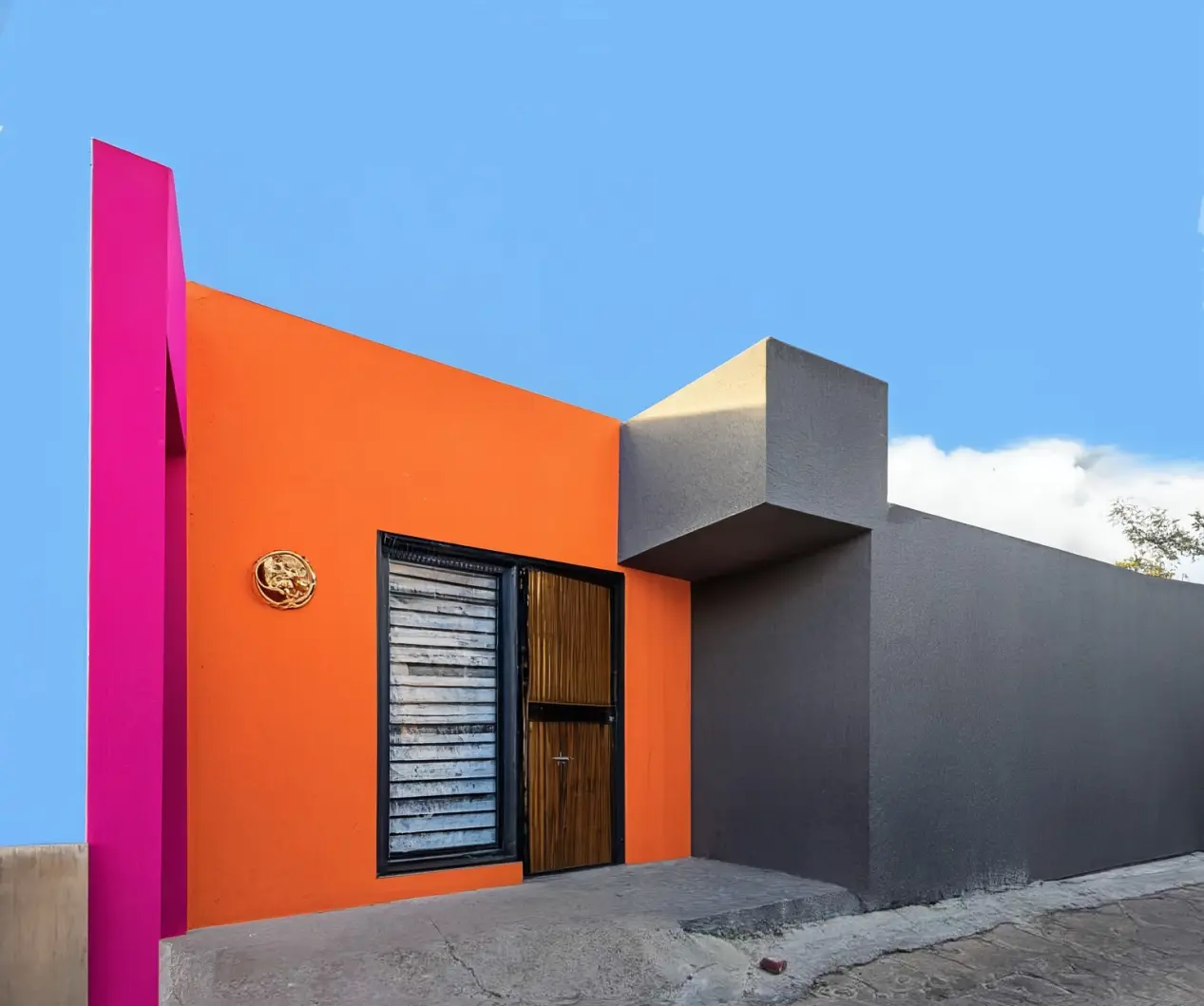 Vibrant Luis Barragan-Inspired Exterior Remodel