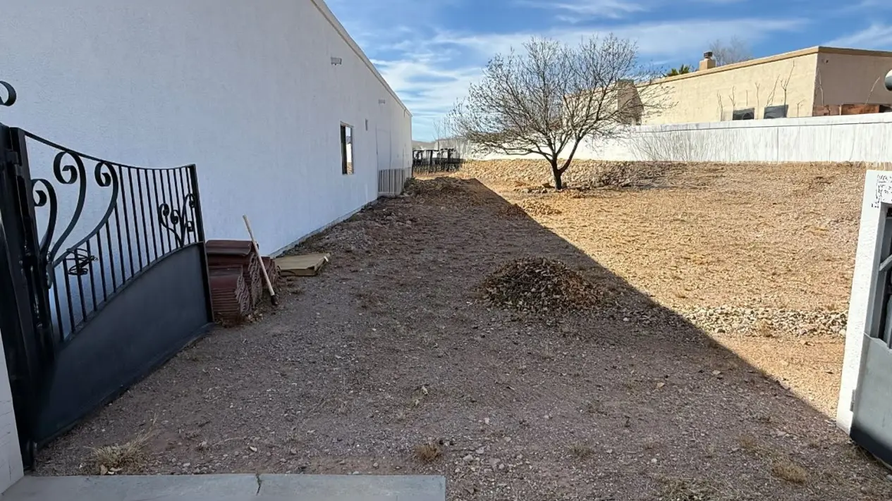 Stunning Paver Driveway with Fireplace – Exterior Remodel