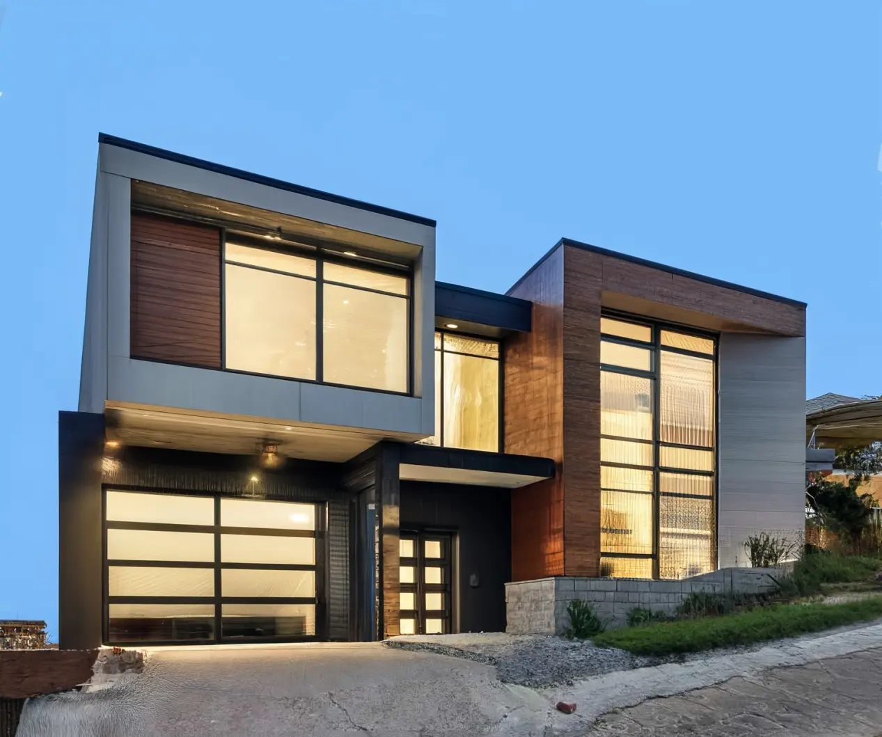 Transform Your Home's Curb Appeal with a Modern Facade